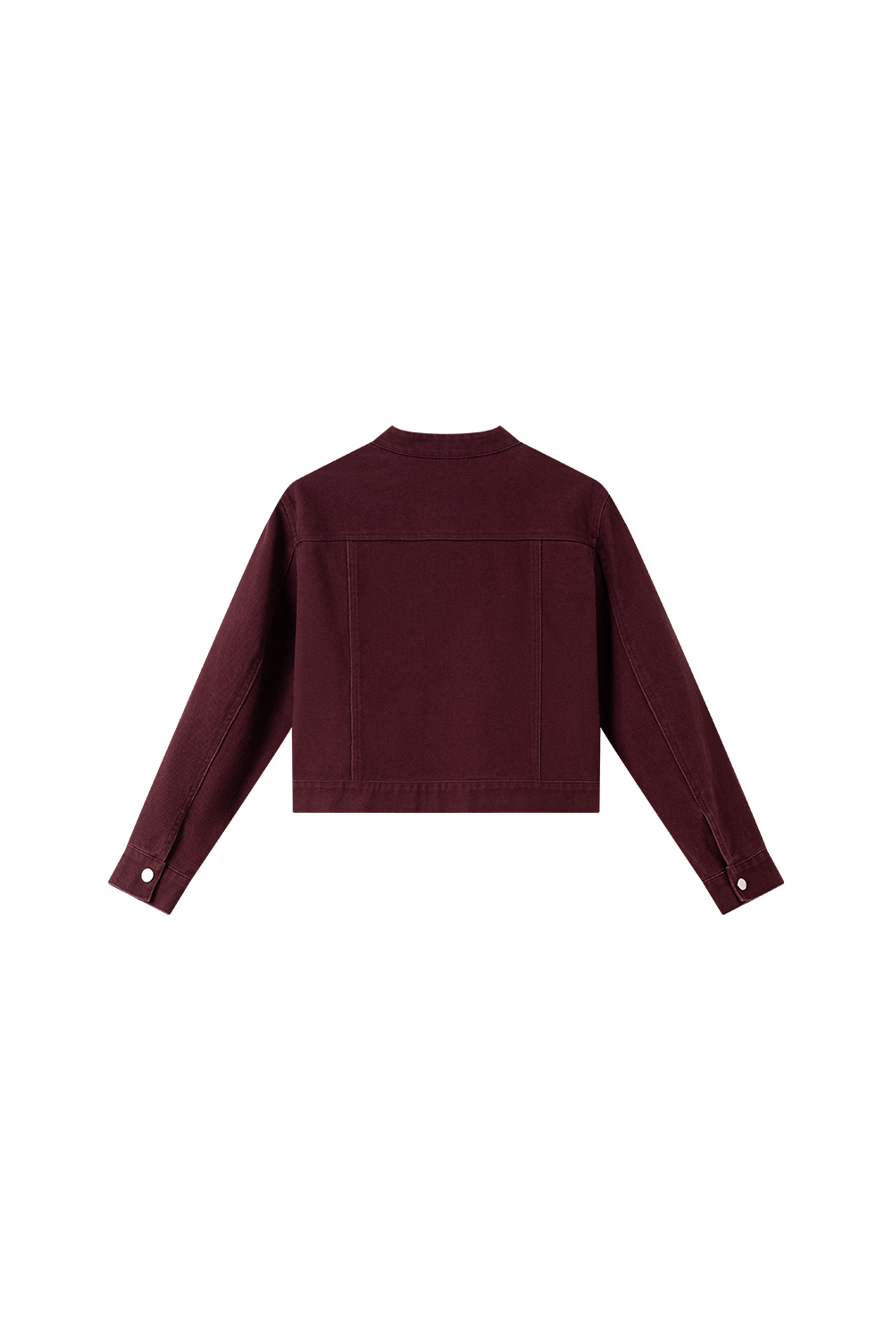 Red Vintage Washed Denim Jacket