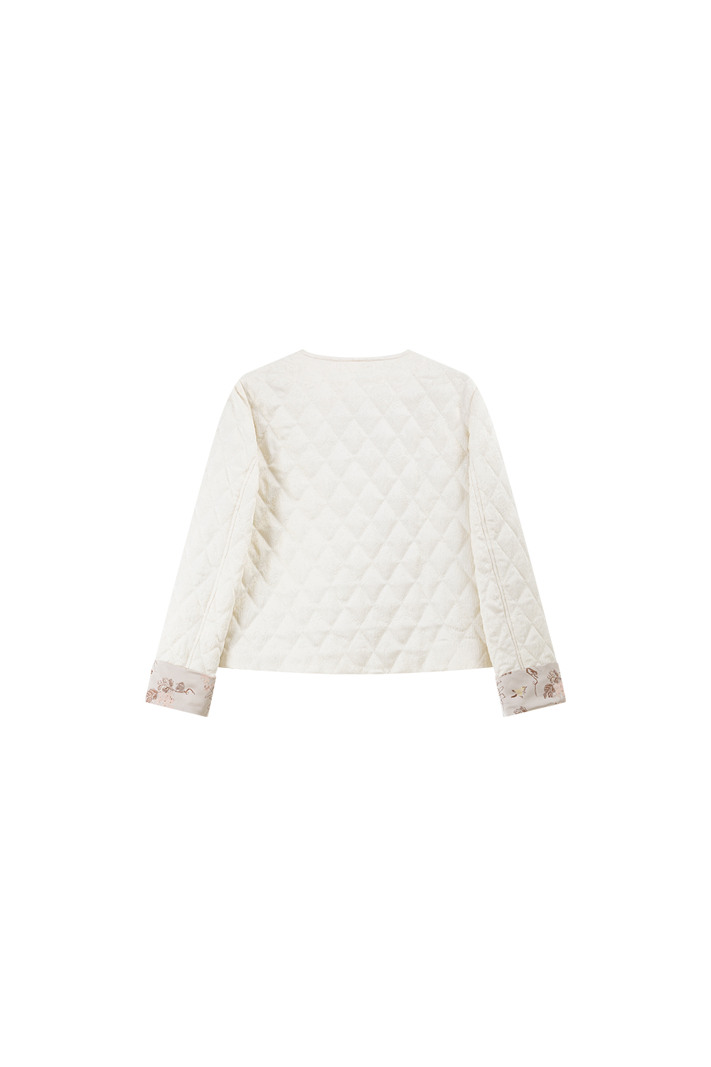 Chinese-Style Jacquard Cotton Padded Jacket