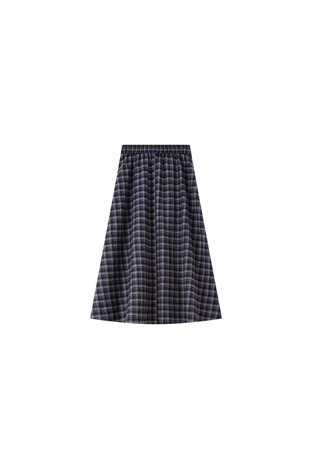 Vintage Plaid Pleated Skirt