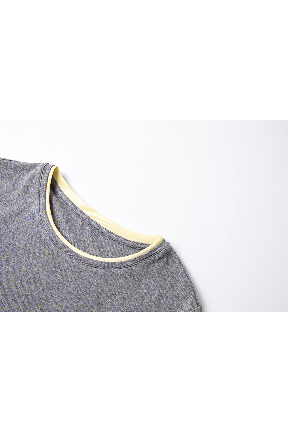 Fake Two-Piece Waist-Tying Long Sleeve T-Shirt-VIMLYSTORE