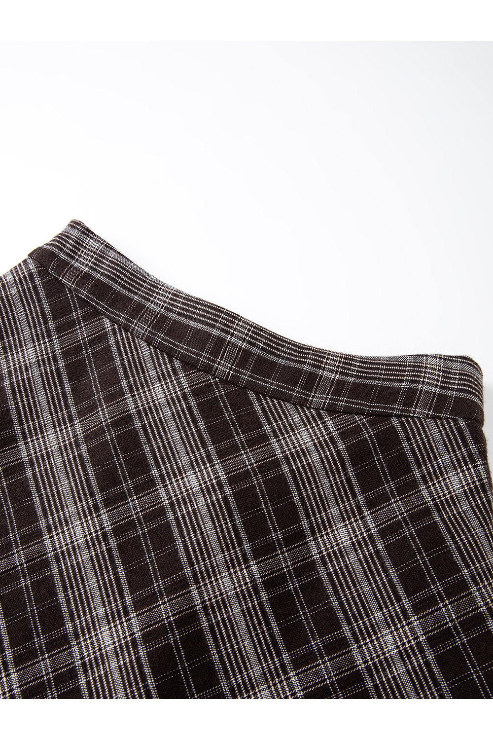 Vintage Slimming Plaid Skirt-VIMLYSTORE