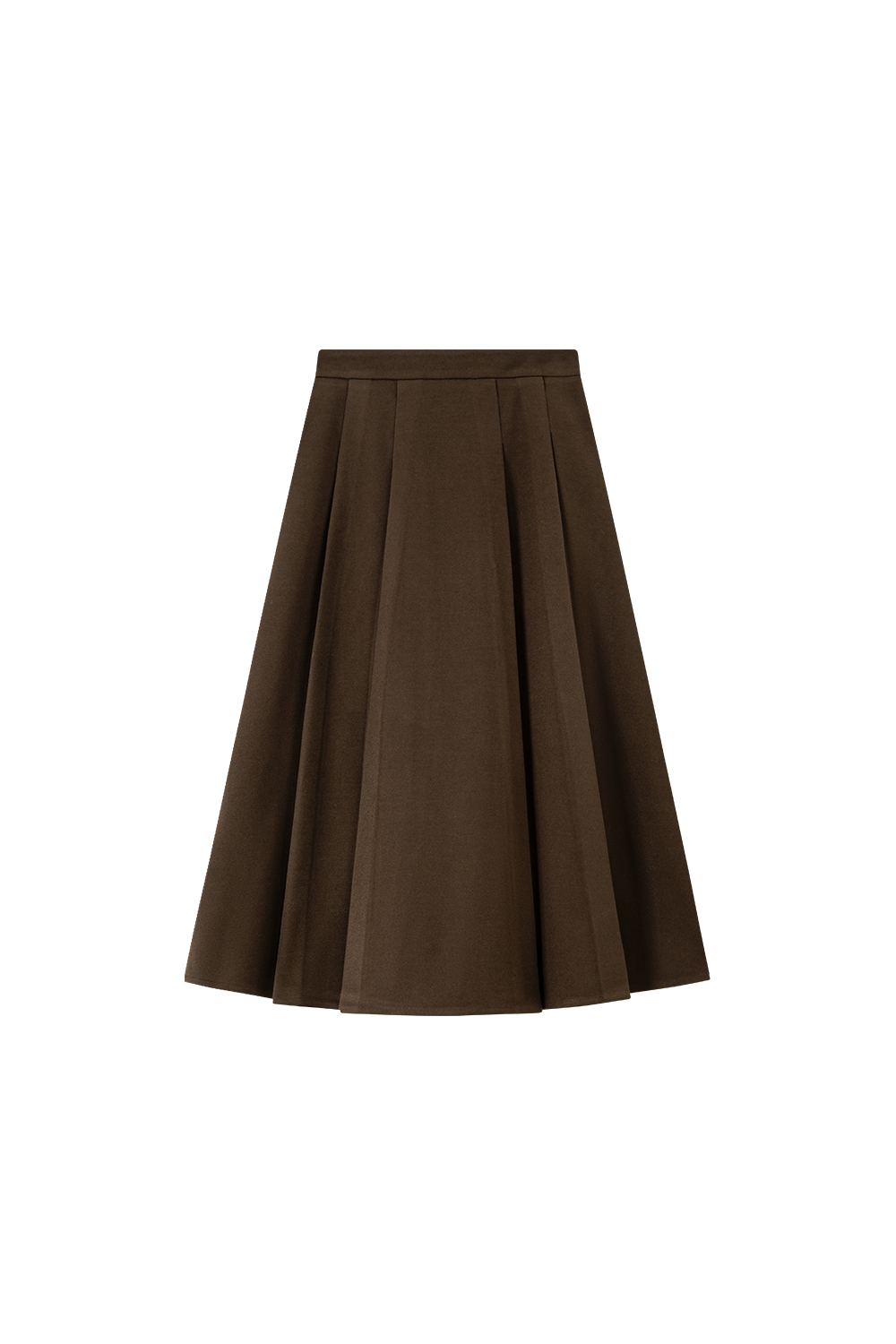 Vintage Wool Coat with Midi Skirt-VIMLYSTORE