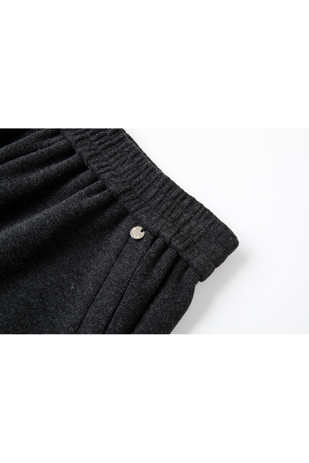 Gray Versatile Wide-Leg Trousers with Relaxed Fit-VIMLYSTORE