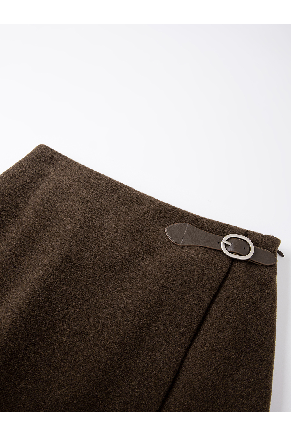 Maillard Style Straight-Cut Midi Skirt