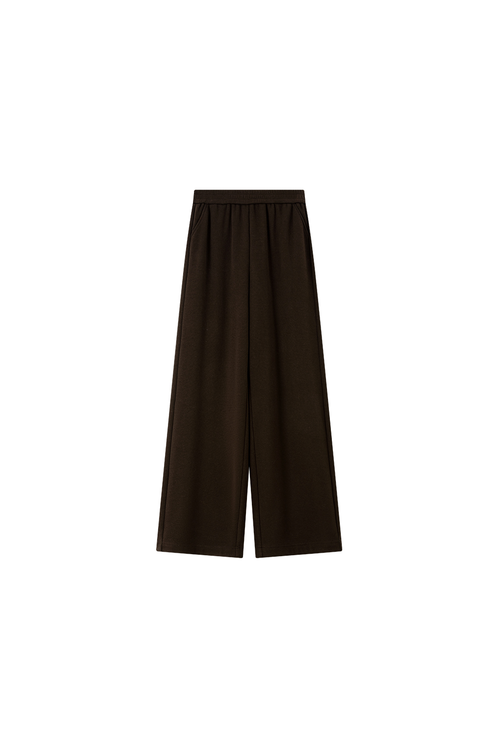 Brown Fake Two-Piece Set