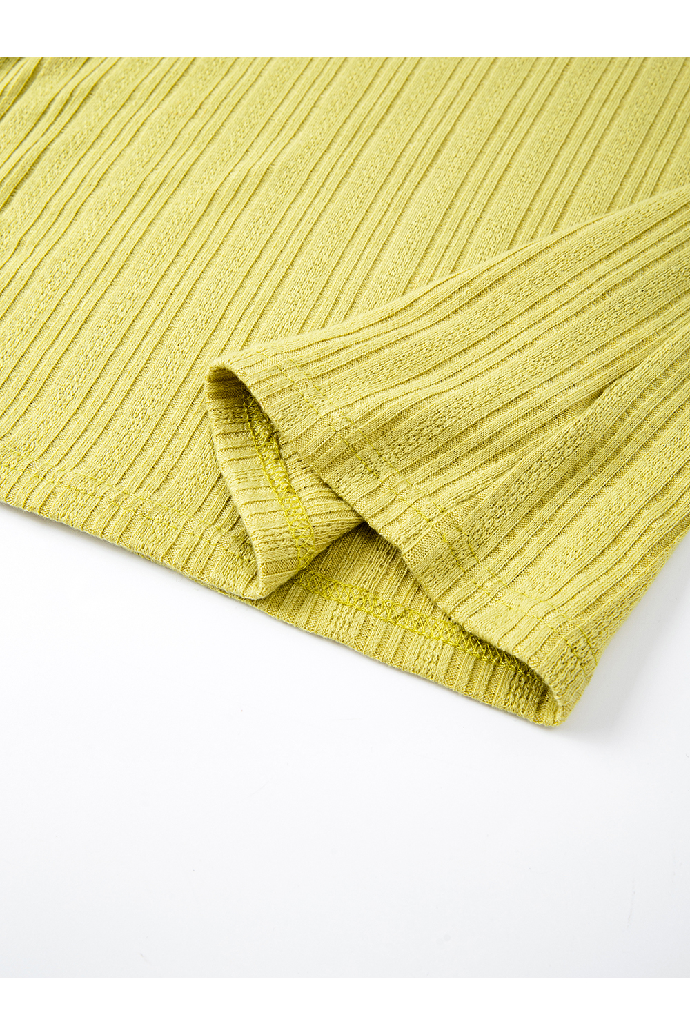 Yellow-Green Turtleneck Sweater