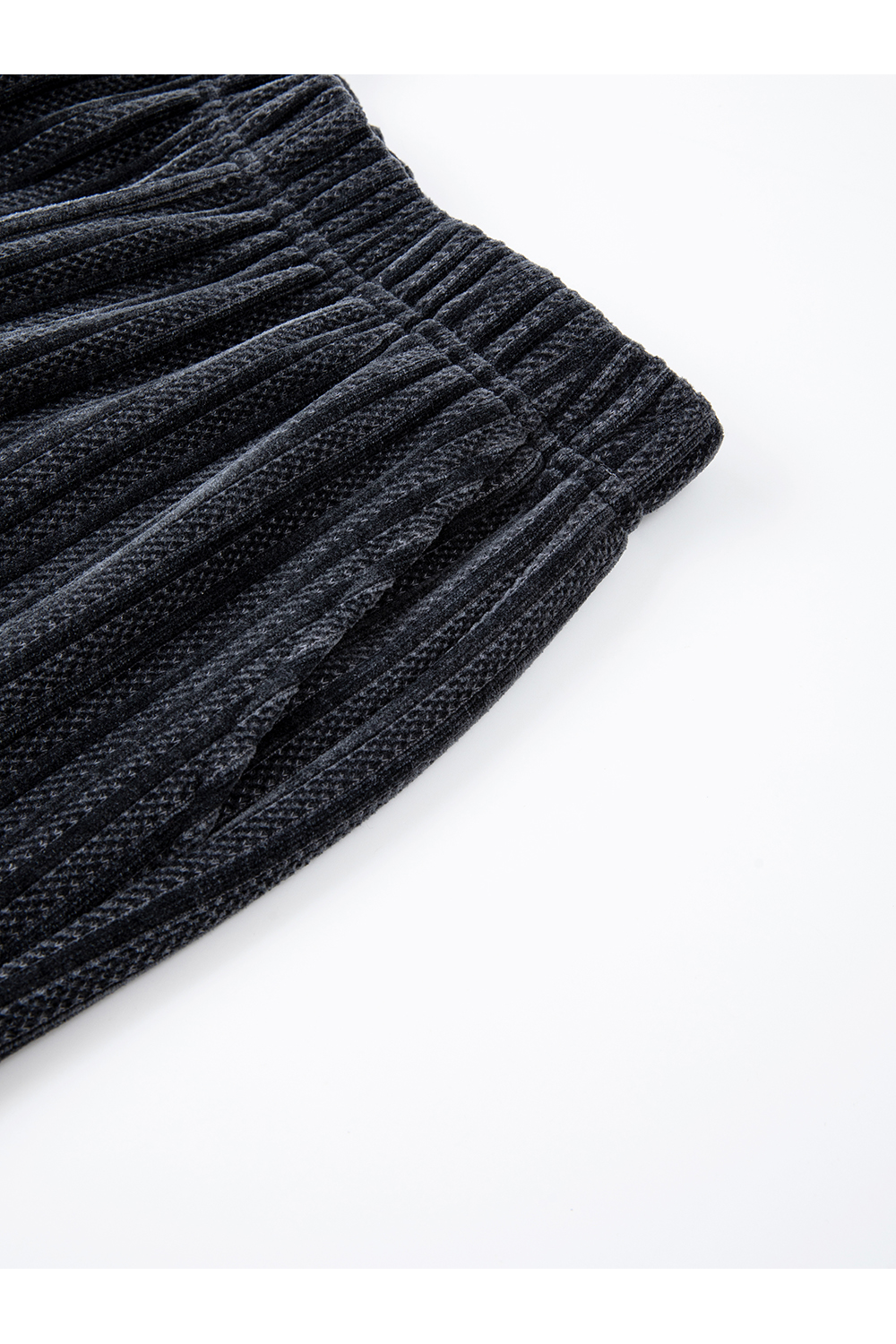 Striped Wool Casual Pants