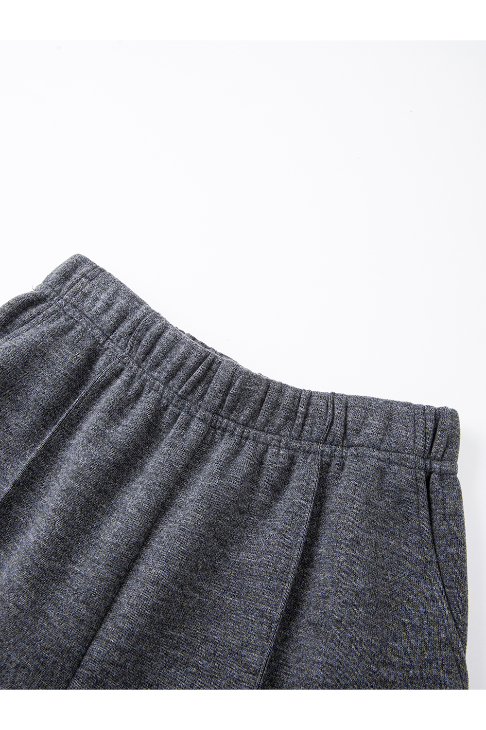 Gray Sporty Casual Pants