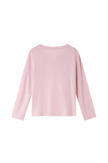 Minimalist Oversized Long-Sleeve Tee – Slimming & Versatile-VIMLYSTORE