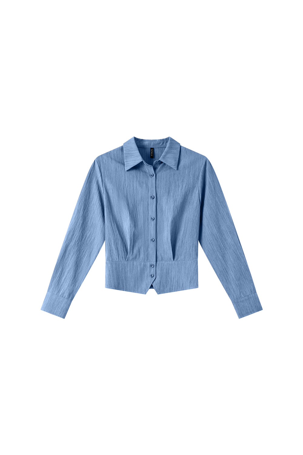 Irregular Design Elegant Striped Lapel Shirt-VIMLYSTORE