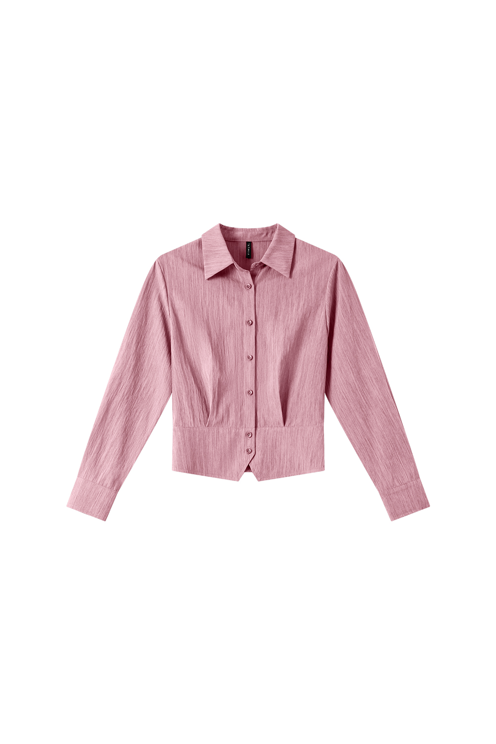 Irregular Design Elegant Striped Lapel Shirt-VIMLYSTORE