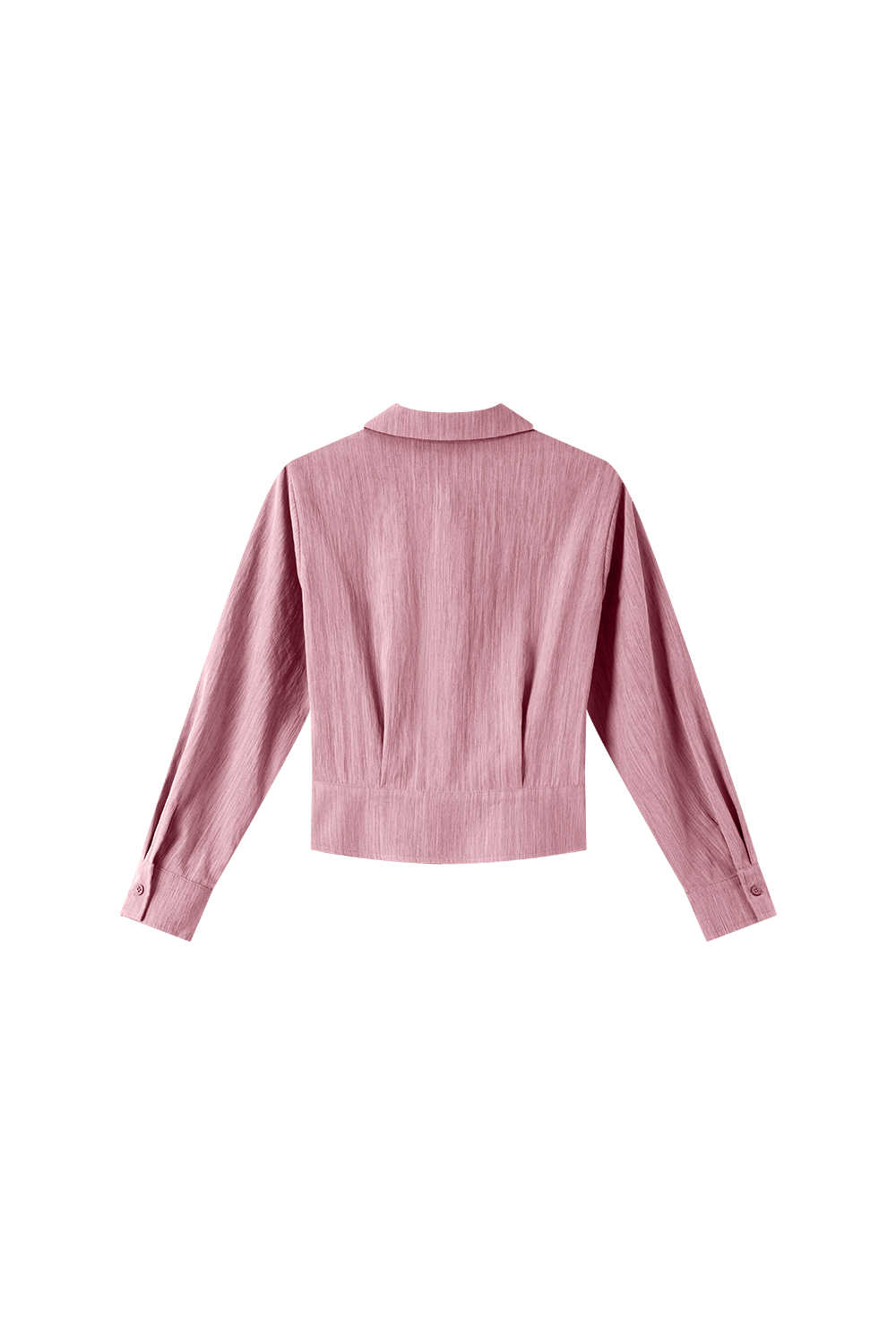 Irregular Design Elegant Striped Lapel Shirt-VIMLYSTORE