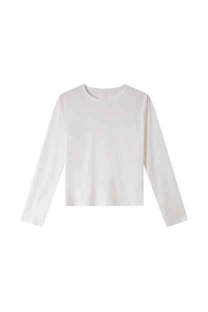 Essential Crewneck Layering Tee-VIMLYSTORE