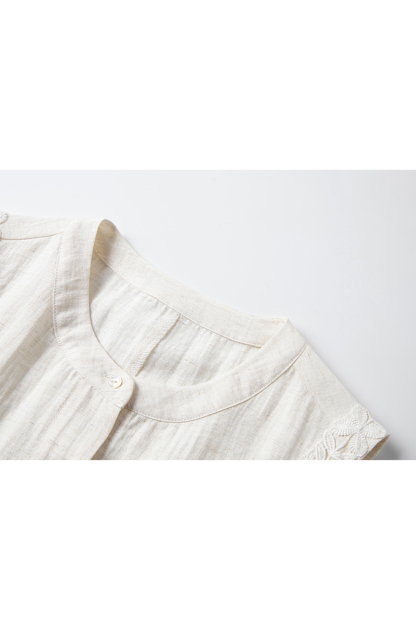 Premium "Old Money" Style Sleeveless Shirt & Pants Linen Set