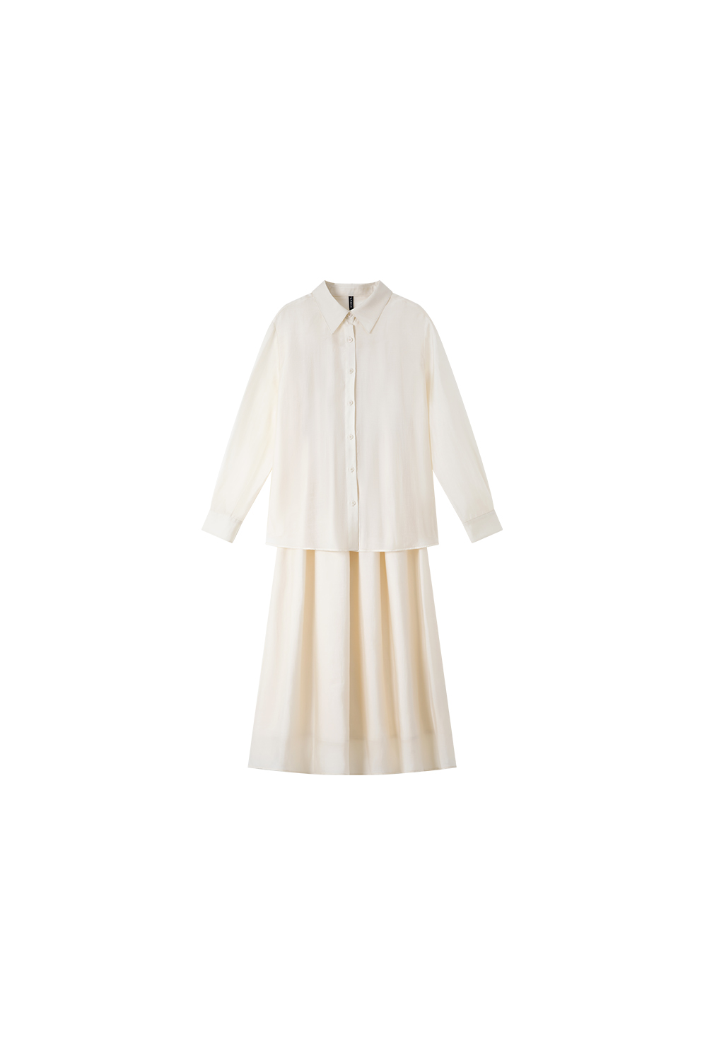 Lyocell French Sleeveless Dress Two-Piece Set-VIMLYSTORE