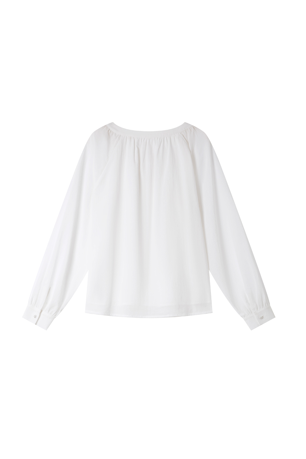 French Retro Square Neck Loose Shirt-VIMLYSTORE