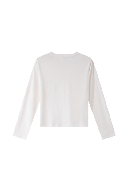 Essential Crewneck Layering Tee-VIMLYSTORE