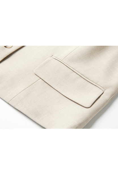 Minimalist High-Waist Office Suit Two-Piece Set-VIMLYSTORE