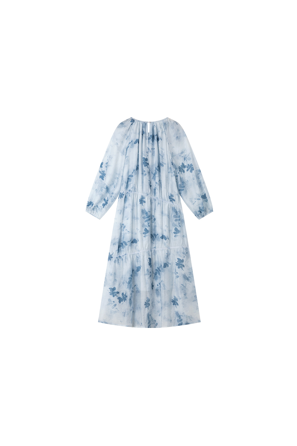 French High-End Chiffon Floral Elegant A-Line Fairy Dress
