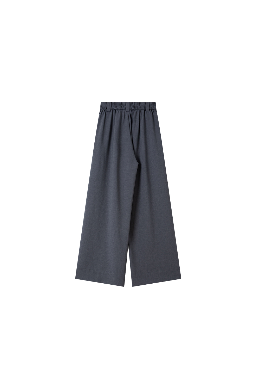 Pleated Wide-Leg Dress Pants with Relaxed Waist-VIMLYSTORE