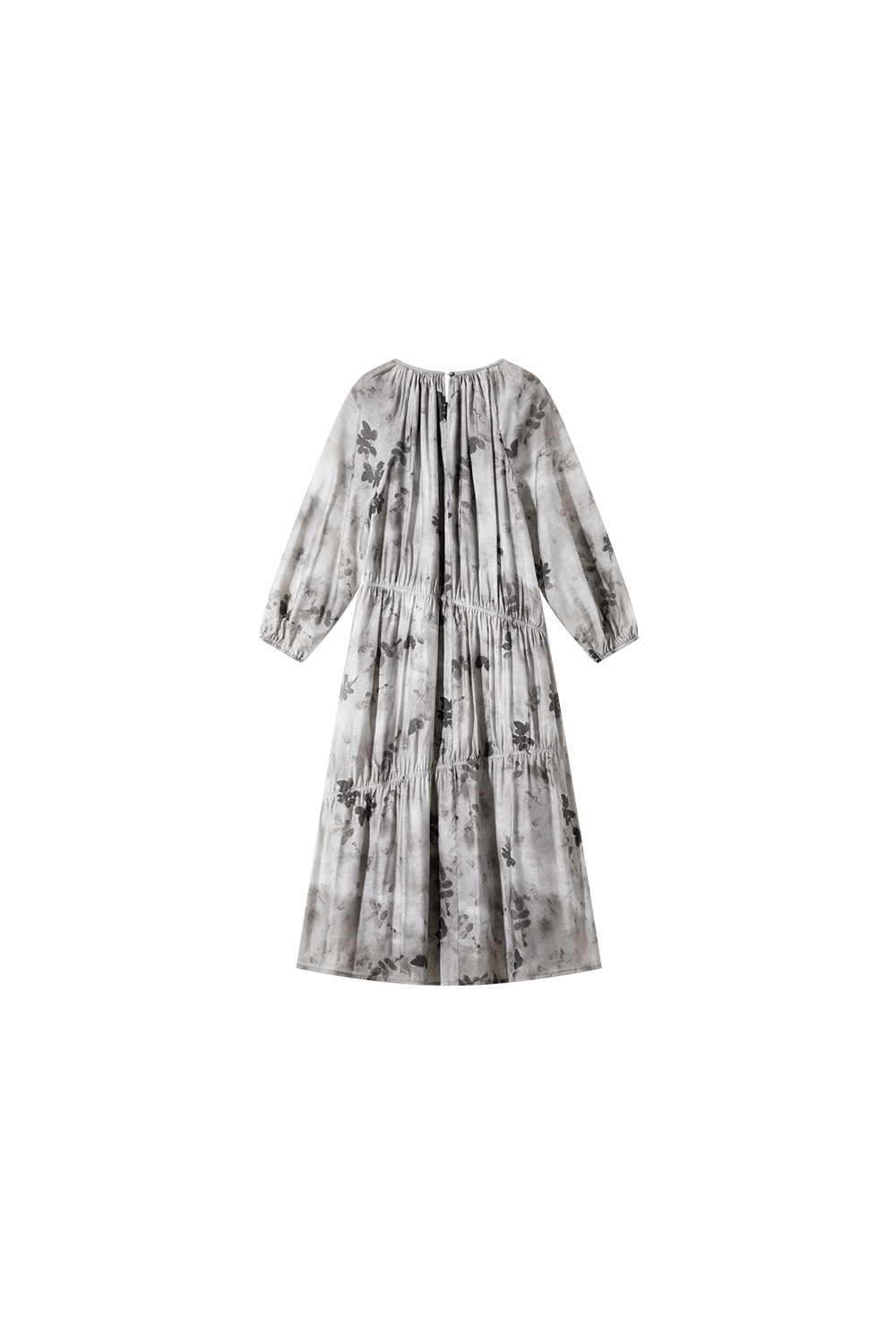 French High-End Chiffon Floral Elegant A-Line Fairy Dress