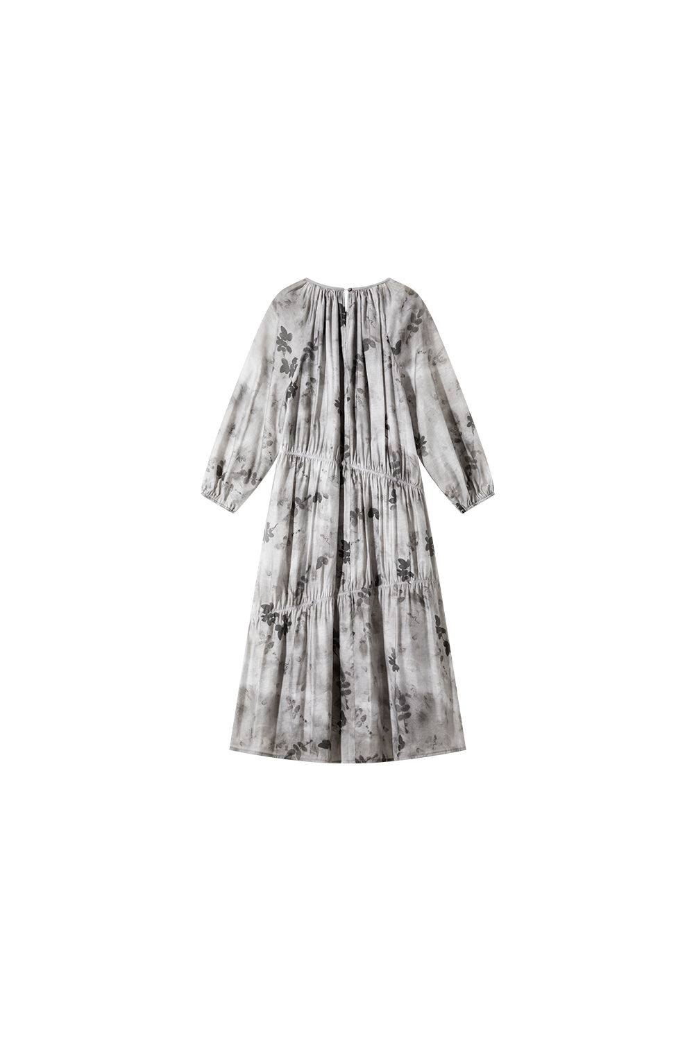 French High-End Chiffon Floral Elegant A-Line Fairy Dress
