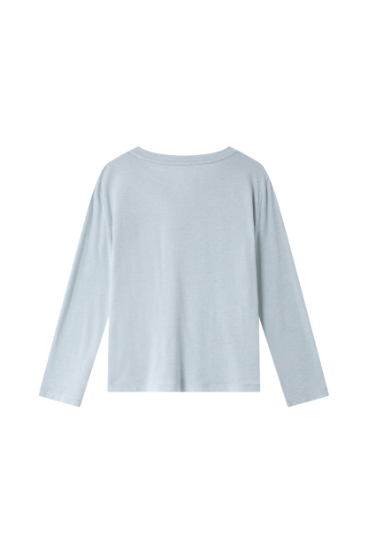 Minimalist Oversized Long-Sleeve Tee – Slimming & Versatile-VIMLYSTORE