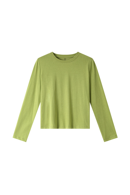 Essential Crewneck Layering Tee-VIMLYSTORE
