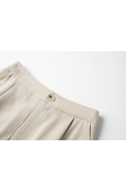 Minimalist High-Waist Office Suit Two-Piece Set-VIMLYSTORE