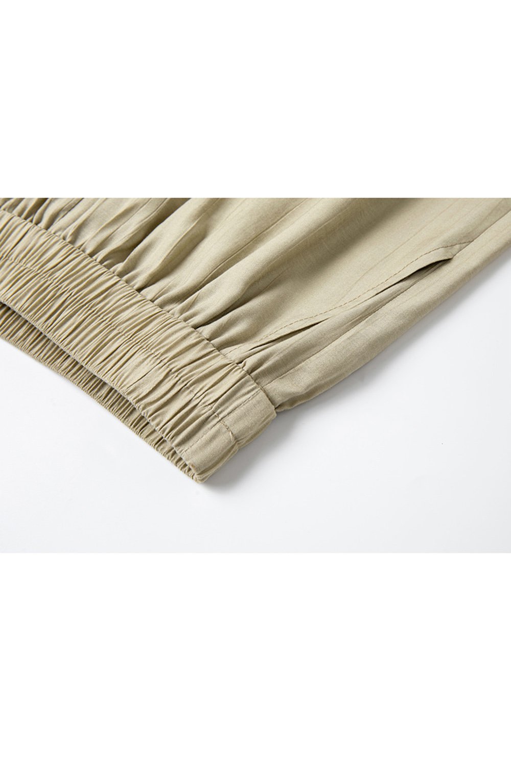 Elegant Casual Flutter Sleeve Top with Wide-Leg Pants Set-VIMLYSTORE