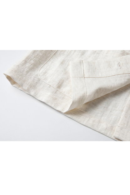 Premium "Old Money" Style Sleeveless Shirt & Pants Linen Set