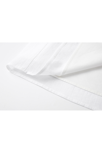 French Retro Square Neck Loose Shirt-VIMLYSTORE