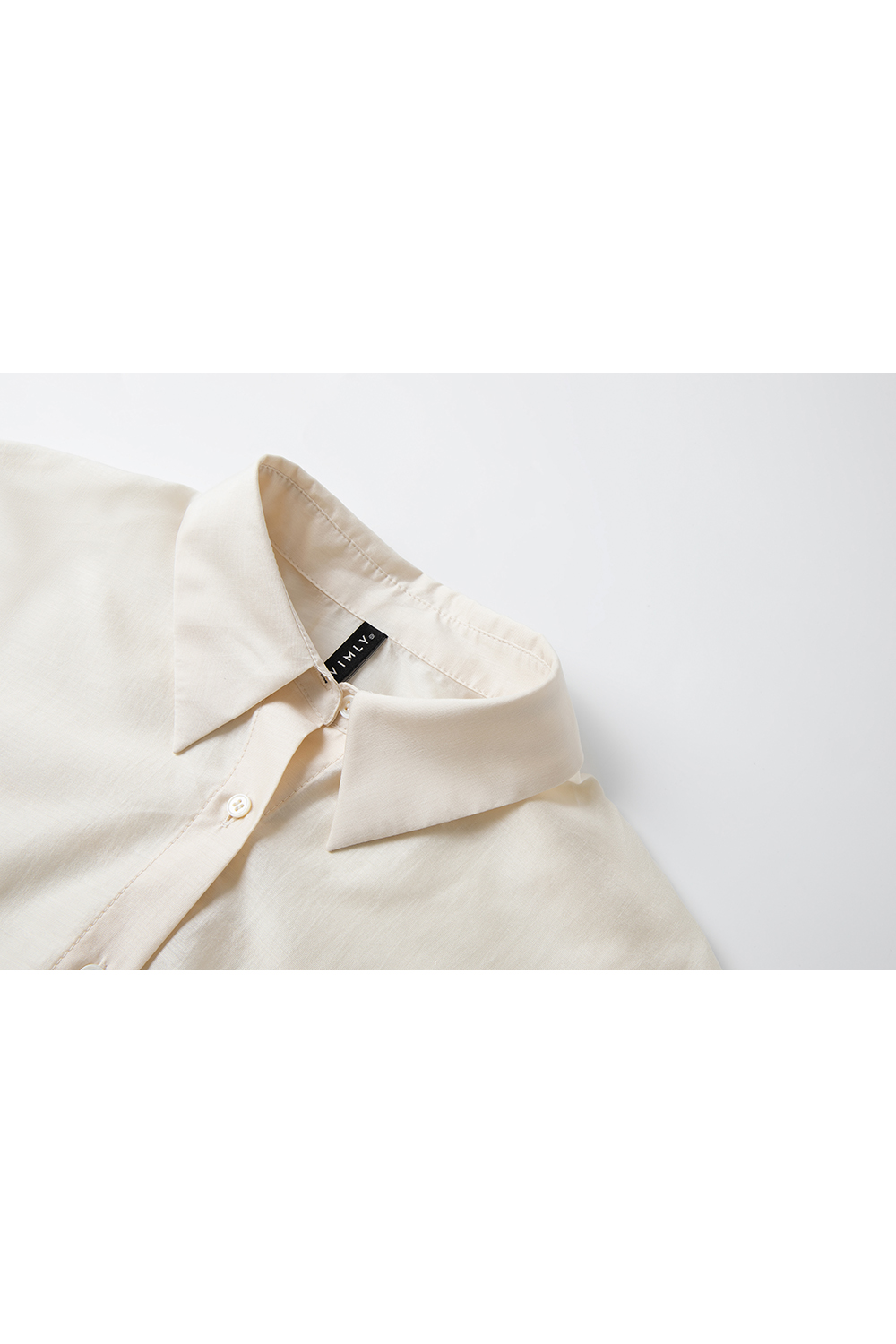 Lyocell Simple Casual Commuter Shirt & Shorts Set-VIMLYSTORE