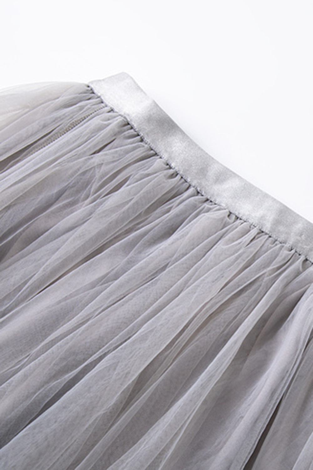 Lace Splicing Top and Mesh dress Gentle Suit