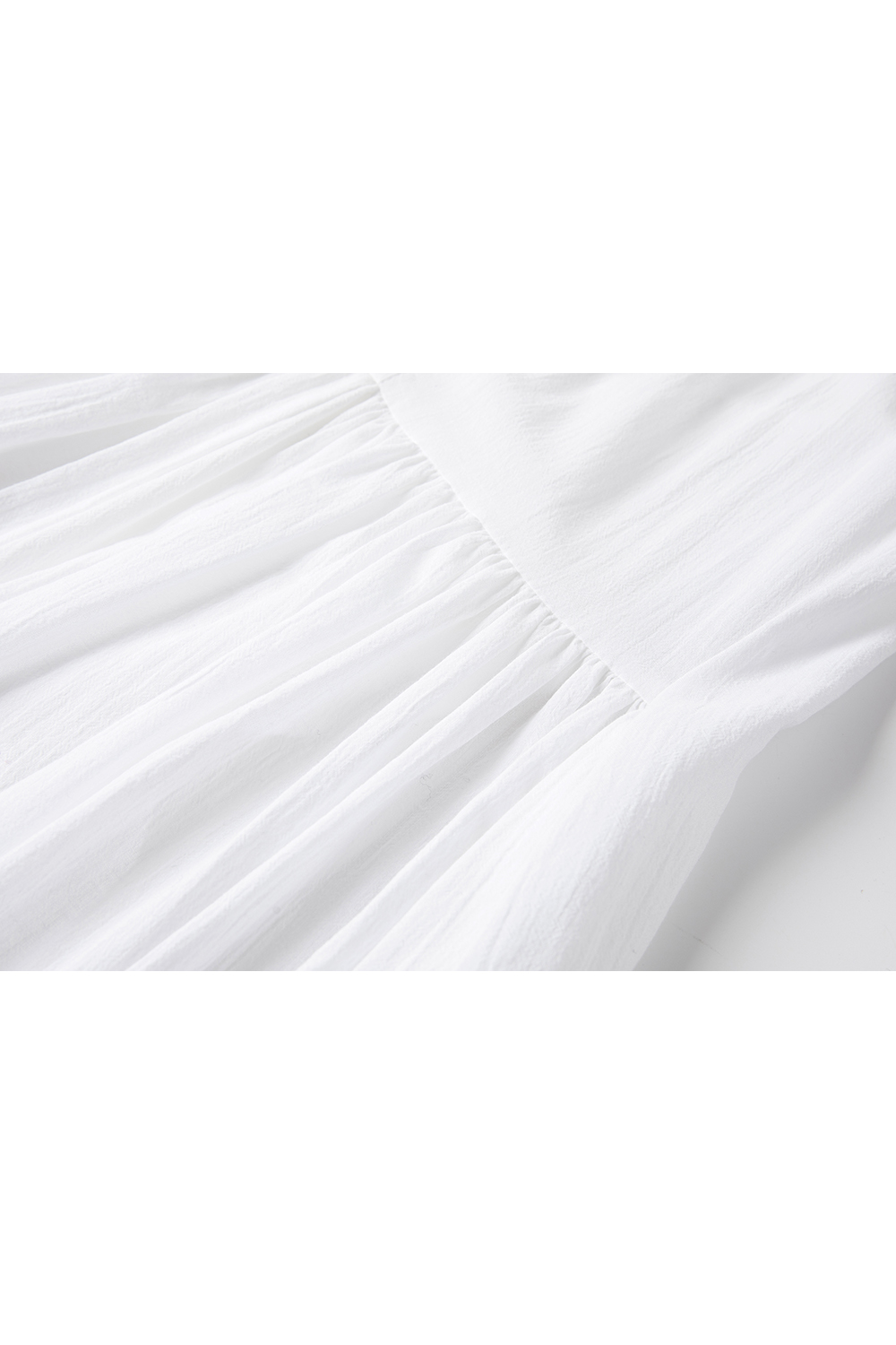 French Floral Soft V-Neck Puff Sleeve Slimming Maxi Dress-VIMLYSTORE