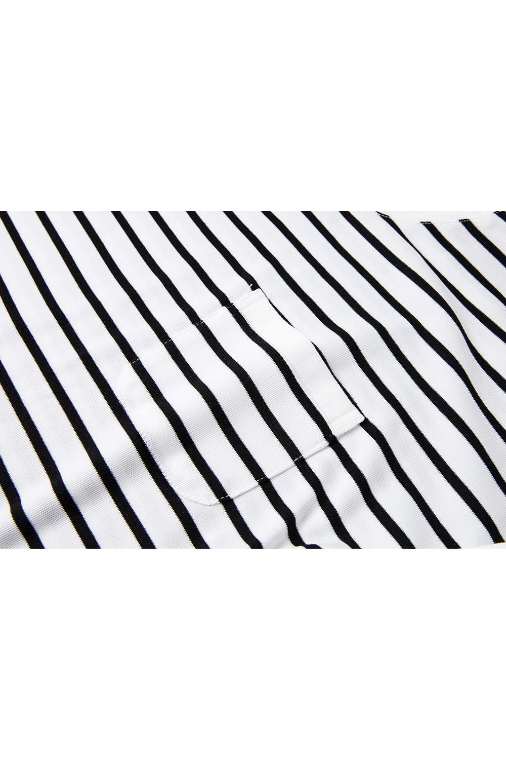 Color Block Striped Short Sleeve Round Neck T-Shirt