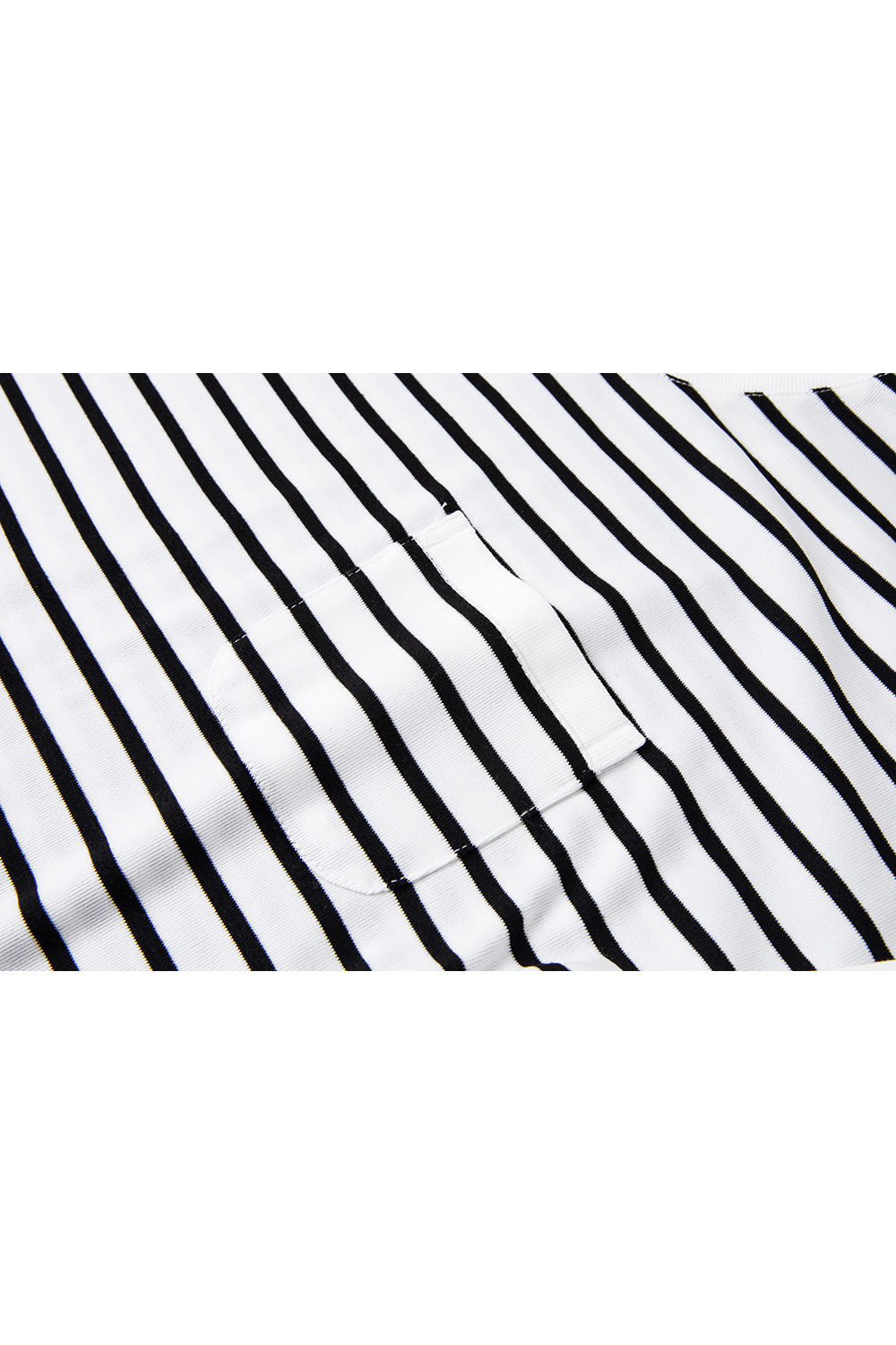 Color Block Striped Short Sleeve Round Neck T-Shirt
