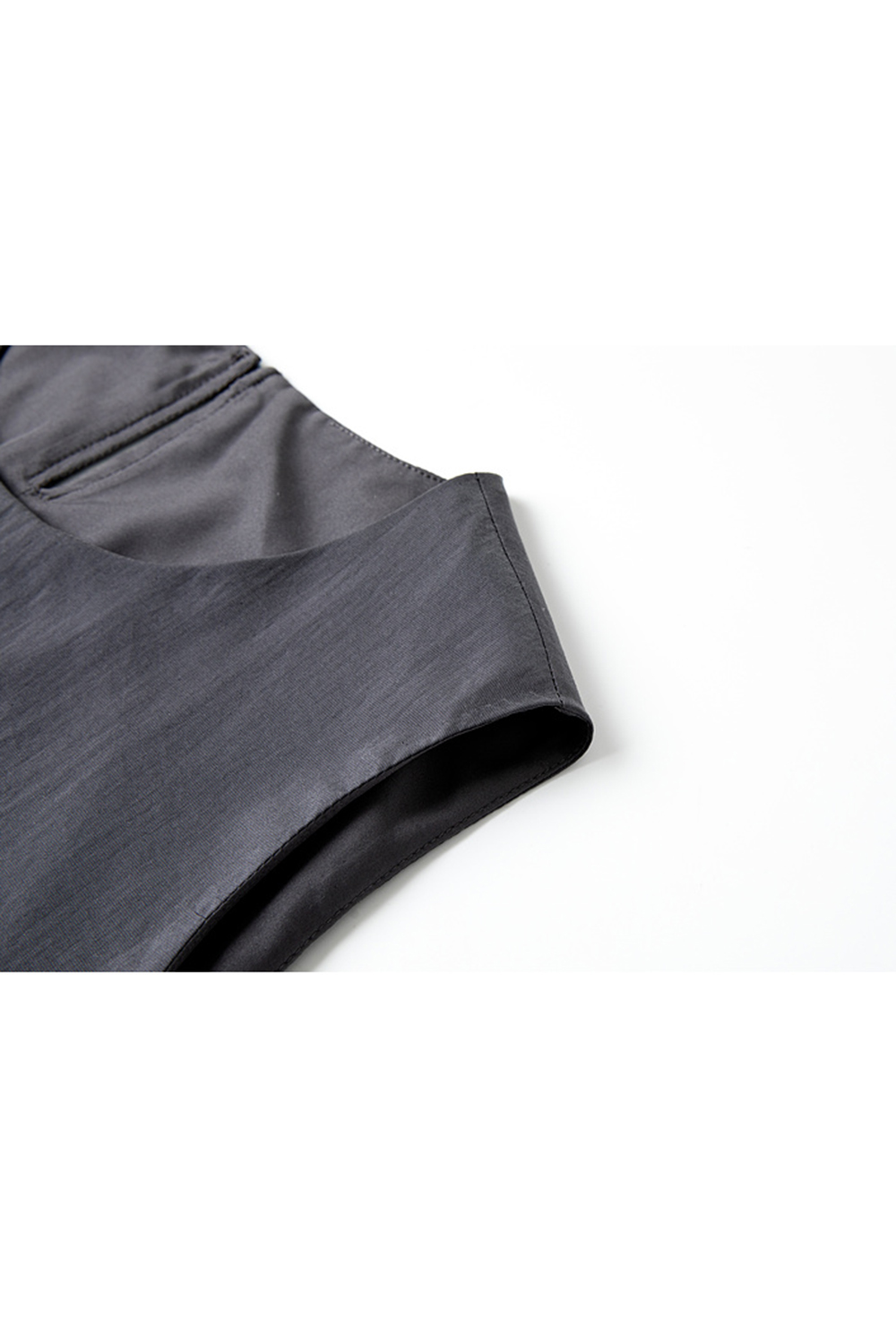 Lyocell Paneled Sleeveless Wide-leg Pants Set-VIMLYSTORE