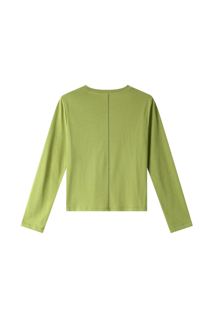 Essential Crewneck Layering Tee-VIMLYSTORE