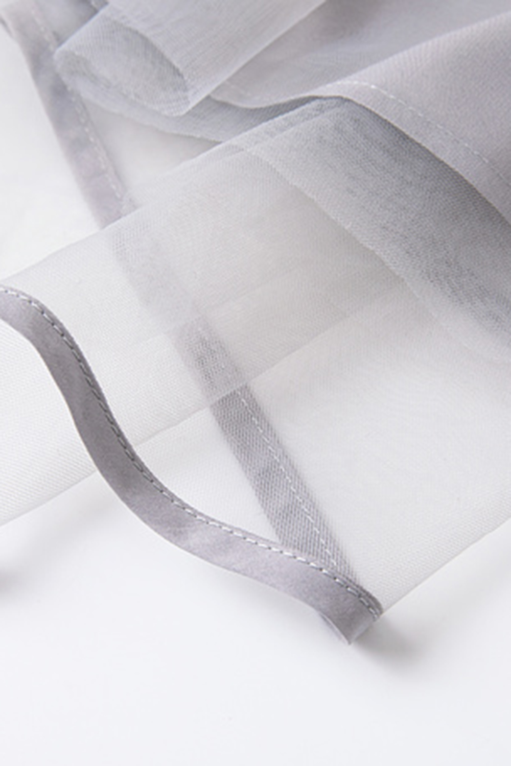 Lace Splicing Top and Mesh dress Gentle Suit-VIMLYSTORE