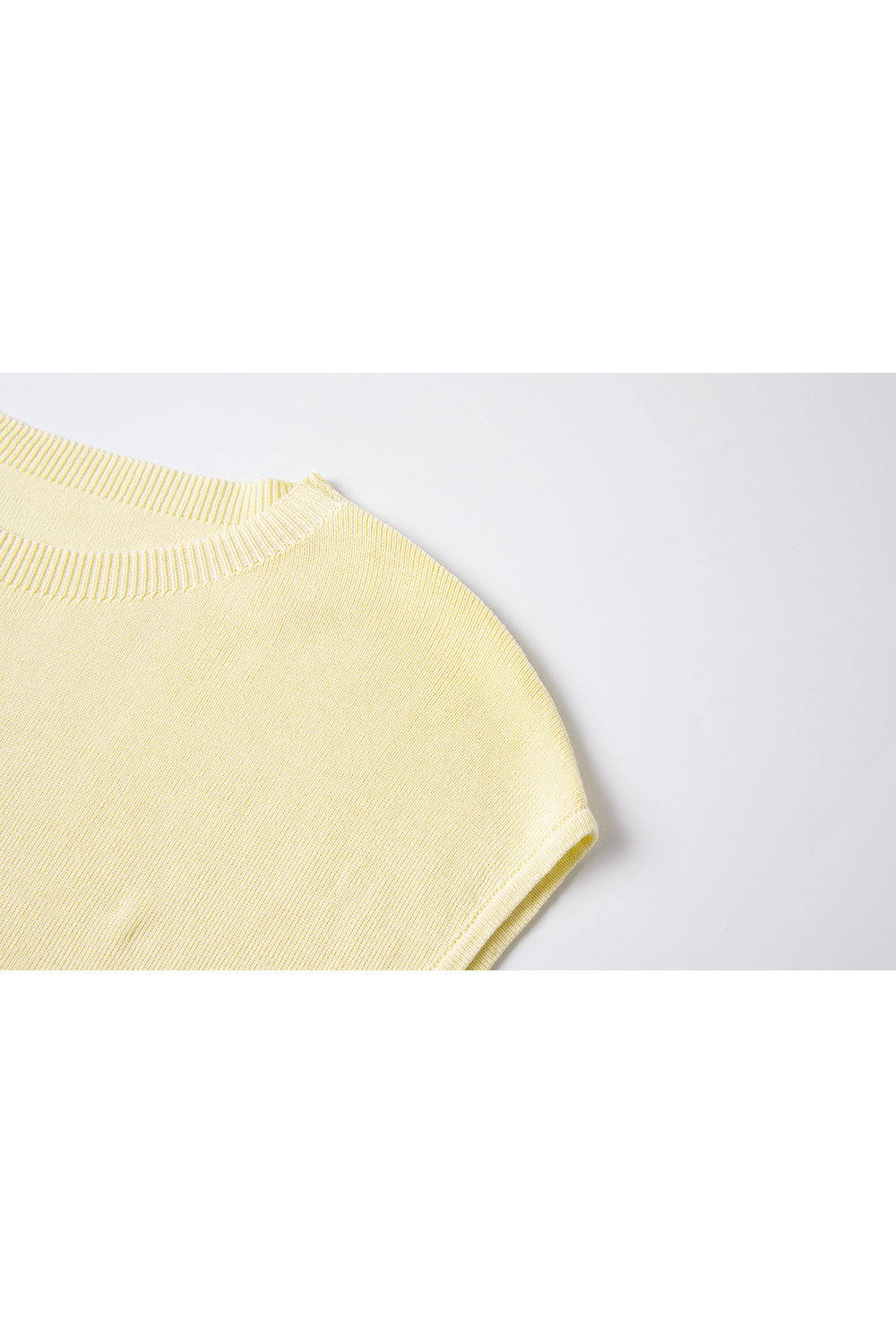 French-Inspired Lyocell Knit Top with Sheer Mesh Skirt Set-VIMLYSTORE