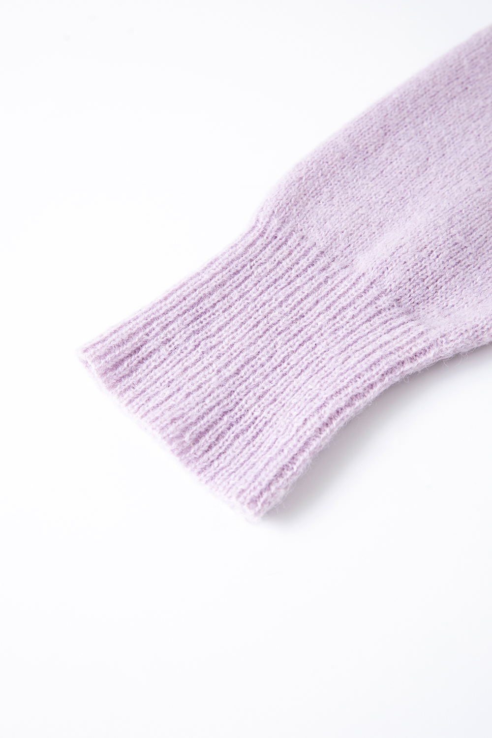 Lilac Round-Neck Top & Pencil Skirt Set for Polished Office Wear-VIMLYSTORE