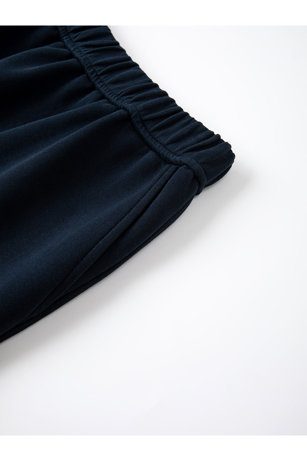 Navy Blue Fake Two-Piece Top with Long Skirt Set-VIMLYSTORE