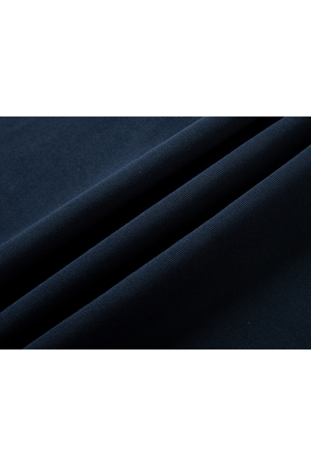 Navy Blue Fake Two-Piece Top with Long Skirt Set-VIMLYSTORE