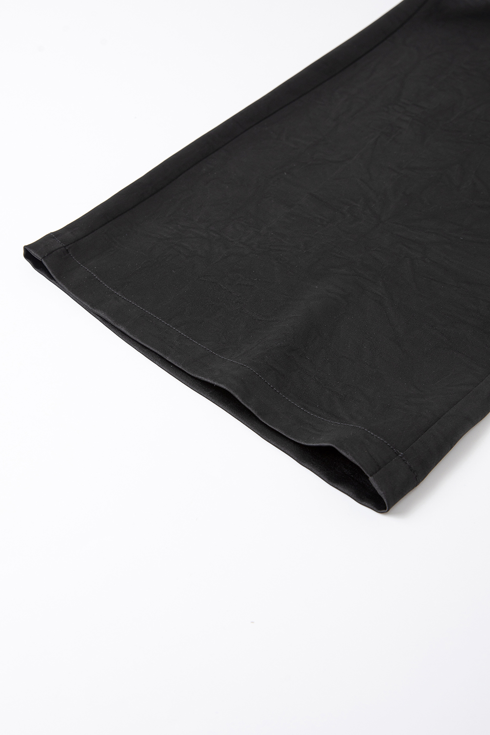 Elastic-Waist Wide-Leg Trousers with Fluid Drape-VIMLYSTORE