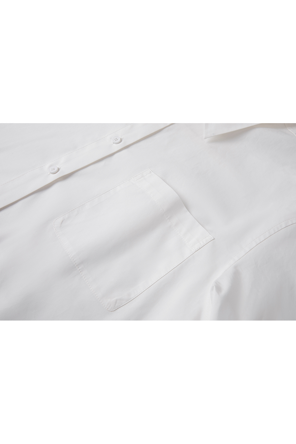 Artistic Cutwork Notch-Collar Blouse-VIMLYSTORE