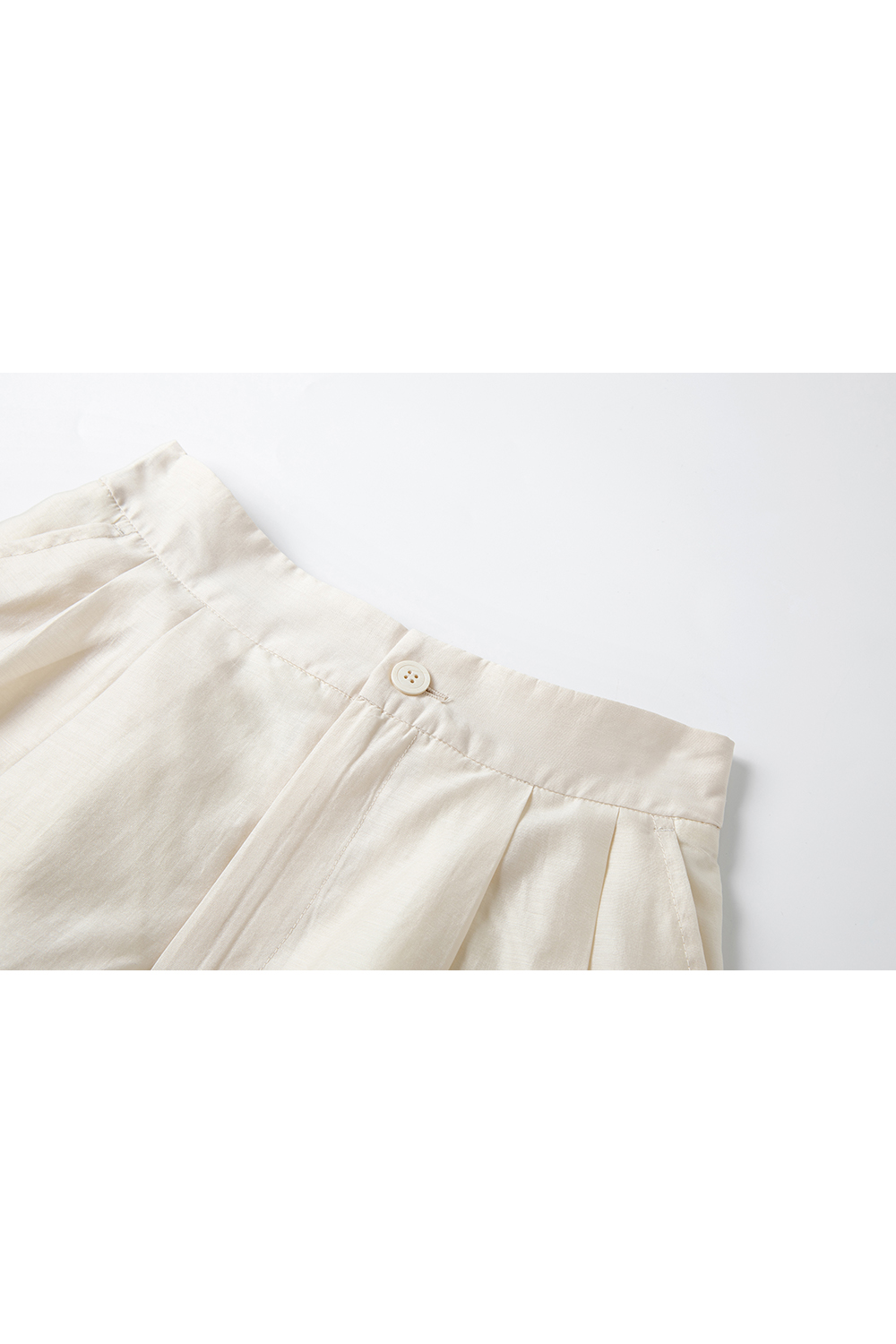 Lyocell Simple Casual Commuter Shirt & Shorts Set-VIMLYSTORE
