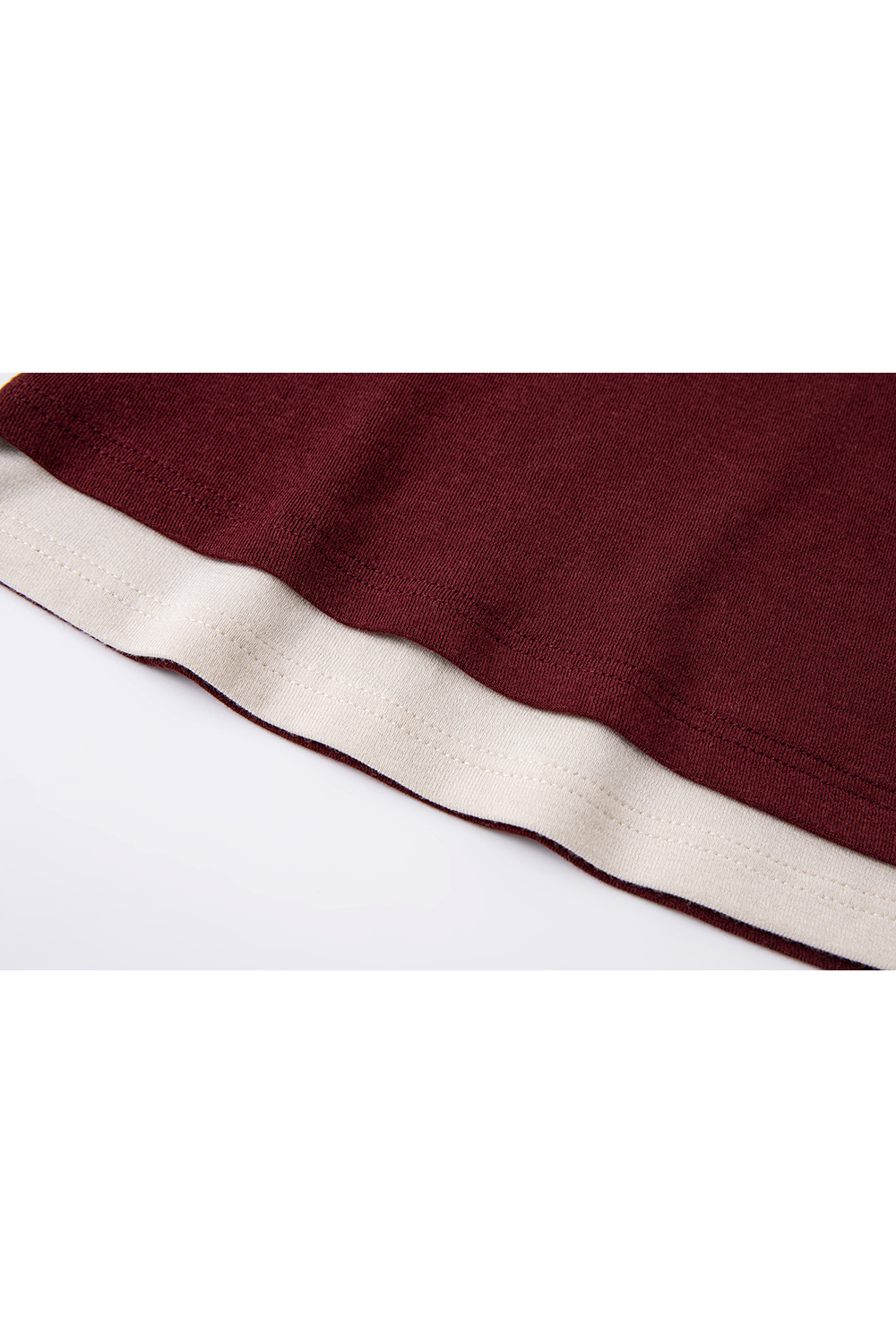 False Two-piece Designer Slim-fit Layering Long Sleeve T-shirt-VIMLYSTORE