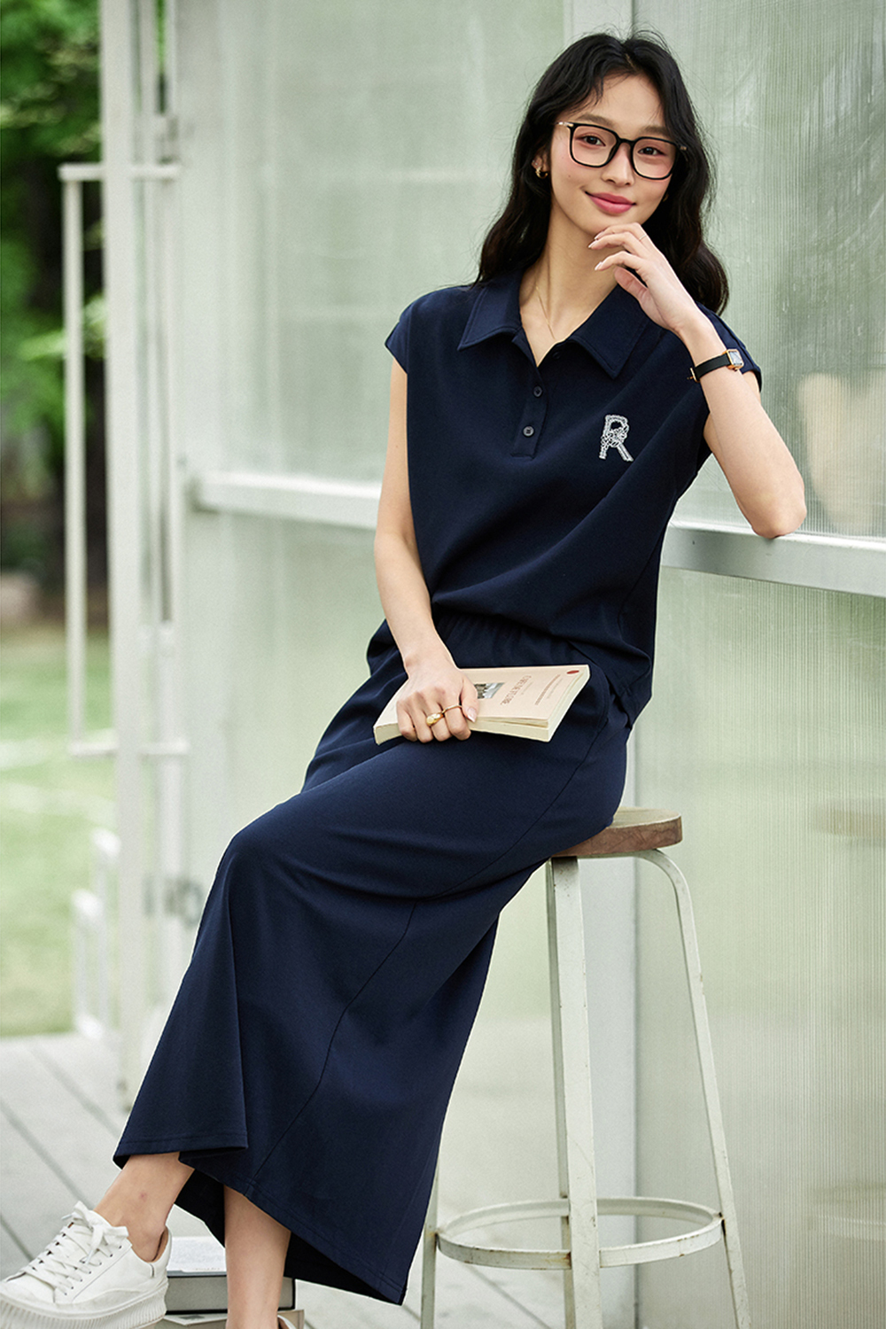 Fashion Casual Polo-collar Set-VIMLYSTORE
