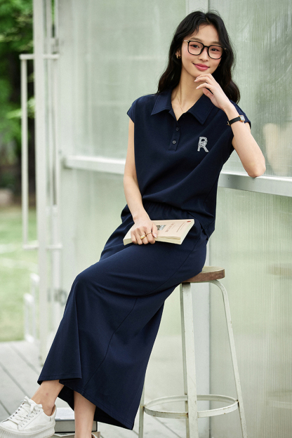 Fashion Casual Polo-collar Set-VIMLYSTORE